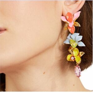 Kate Spade Orchid Chandelier Earrings